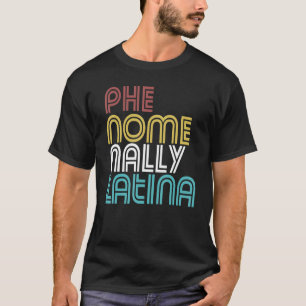 Camiseta Fenomenal Latina Cute Española Mujer Latina Af H