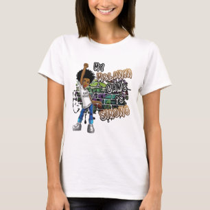 Camiseta Fenomenal Mujer Mi Juego De Melanina Es Un Fuerte 