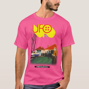 Camiseta Fenómeno De La Ufo - Red Metalizado De La Vieja Es