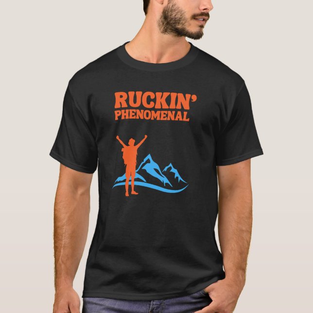 Camiseta Fenómeno de Ruckin para el maldito excursionista (Anverso)