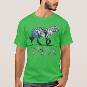 Camiseta Fenrir Norse Wolf