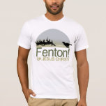 Camiseta ¡Fenton! El perro persigue al ciervo en el parque<br><div class="desc">Camiseta</div>