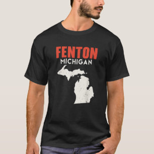 Camiseta Fenton Michigan Estados Unidos de América Viajes M