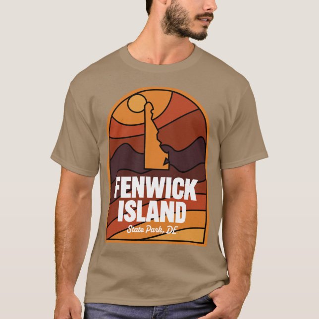 Camiseta Fenwick Island State Park Delaware (Anverso)