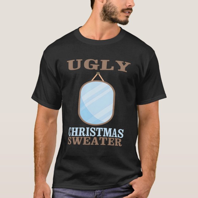 Camiseta Feo con espejo (Anverso)
