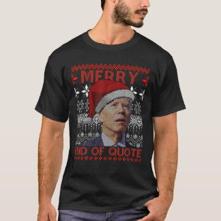 Camiseta Feo Del Famoso Joe Biden, Navidades Del Final De L