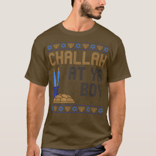 Camiseta Feo Hanukkah Gracioso Chanukah Challah En Ya Boy J