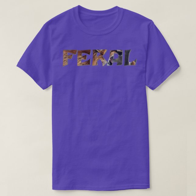 CAMISETA FERAL (Diseño del anverso)
