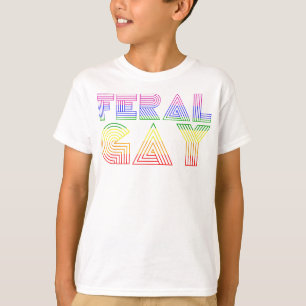 Camiseta Feral Gay LGBT Gay Bi Pan Trans Meme de orgullo ar