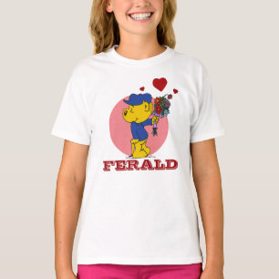 Camiseta Ferald   Corazones y flores