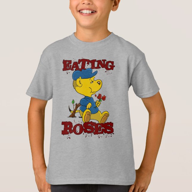 Camiseta Ferald Eating Rosas T-Shirt (Anverso)
