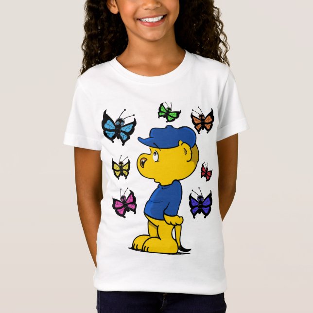 Camiseta Ferald y las mariposas (Anverso)