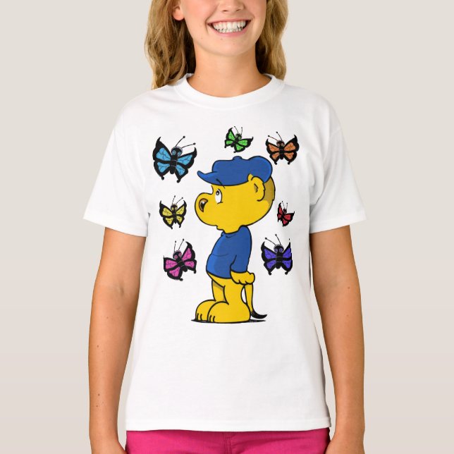 Camiseta Ferald y las mariposas (Anverso)