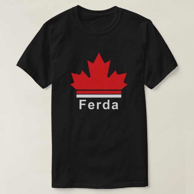Camiseta Ferda (Diseño del anverso)