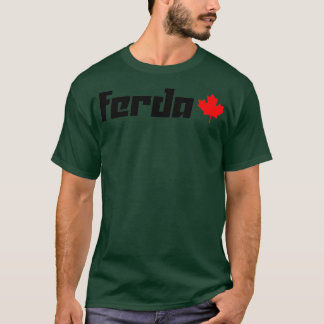 Camiseta Ferda Caricatura canadiense de hockey sobre césped