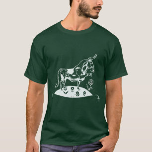 Camiseta Ferdinand el toro chico blanco