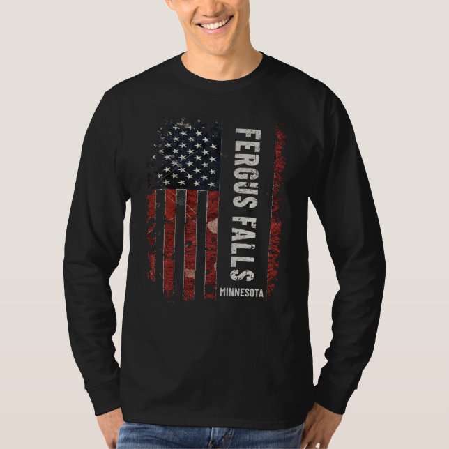 Camiseta Fergus Falls Minnesota (Anverso)