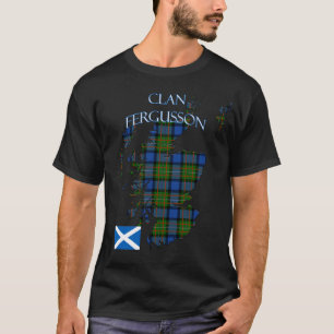 Camiseta Fergusson Scottish Clan Tartan Scotland