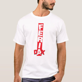 Camiseta Feria Dax bande rouge & blanc