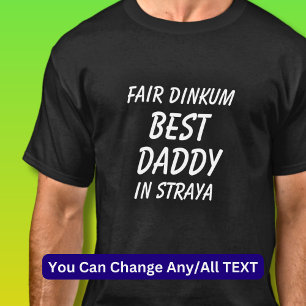 Camiseta Feria de Dinkum mejor DADDY en Straya (Australia)
