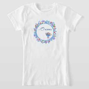 Camiseta Feria de la Ciencia Átomos Moléculas Partículas Pa