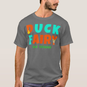 Camiseta FERIA DE PATO DE MUJERES Ir Vegan V Cuello
