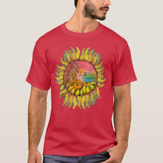 Camiseta FERIA DE SUNFLOWERS JUGANDO LYRA Fantasy Floral
