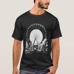 Camiseta Feria del Condado de Ferris Wheel Festival de Carn