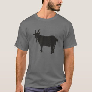 Camiseta Feria del Condado de Goat Farmer Black Billy Goat