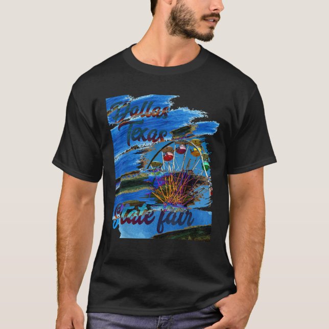 Camiseta Feria Estatal de Dallas Texas (Anverso)
