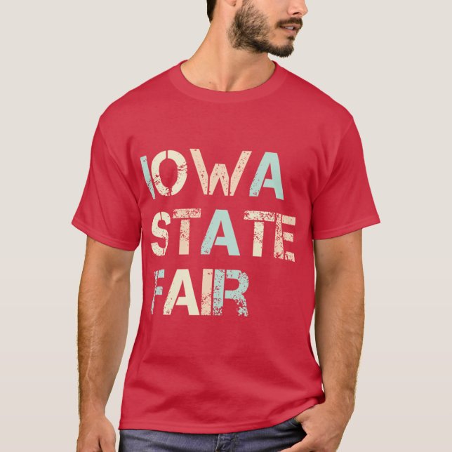 Camiseta feria estatal de iowa 1 (Anverso)