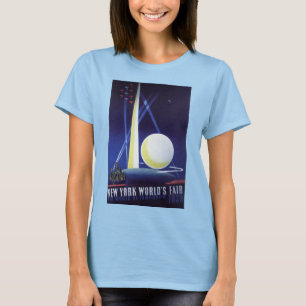 Camiseta Feria Mundial de la Ciudad de Nueva York en 1939,