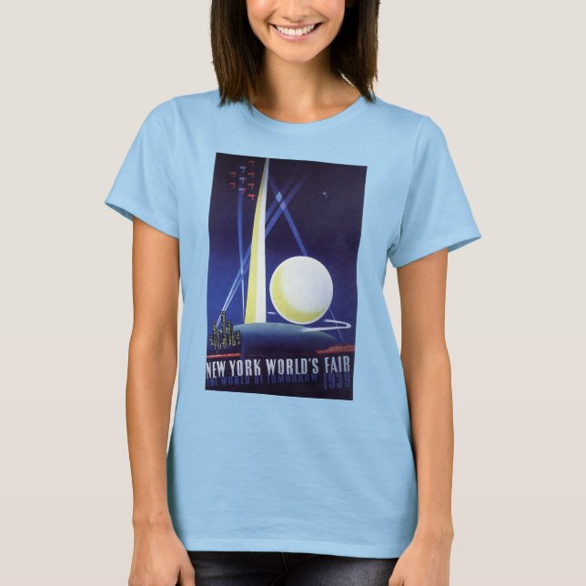 Camiseta Feria Mundial de la Ciudad de Nueva York en 1939,  (Anverso)