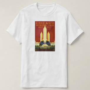 Camiseta Feria Mundial del Siglo de Progreso, Chicago, IL