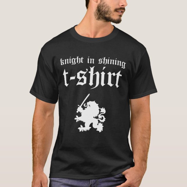 Camiseta Feria renacentista divertida Knight Heraldic Medie (Anverso)