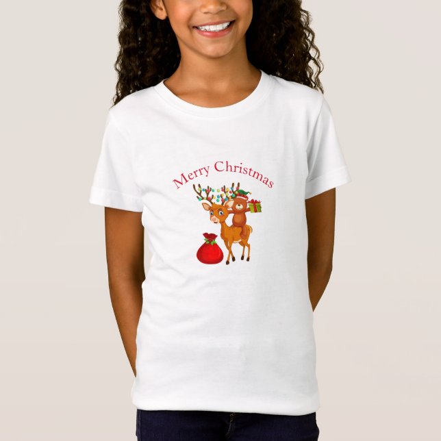 Camiseta feriada para niños (Anverso)