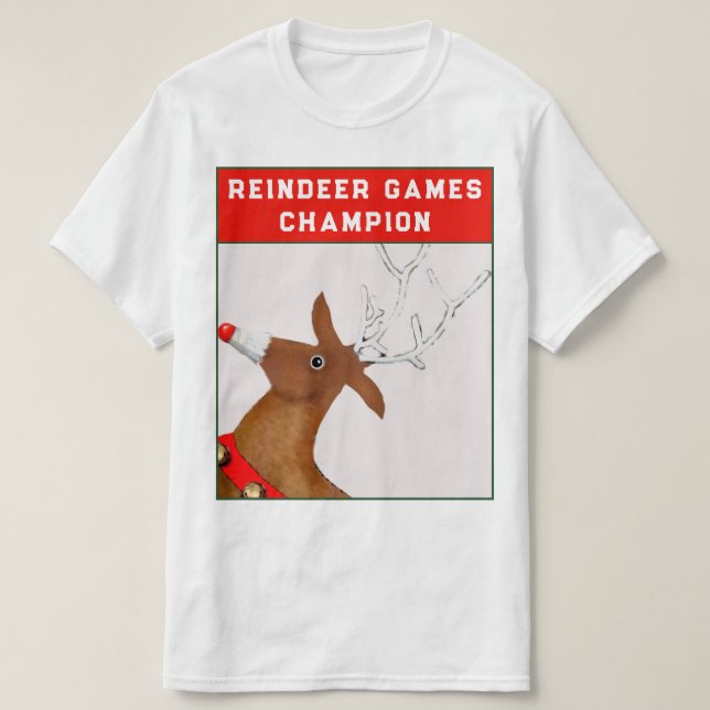 Camiseta Feriado de Navidades de Badminton (Diseño del anverso)