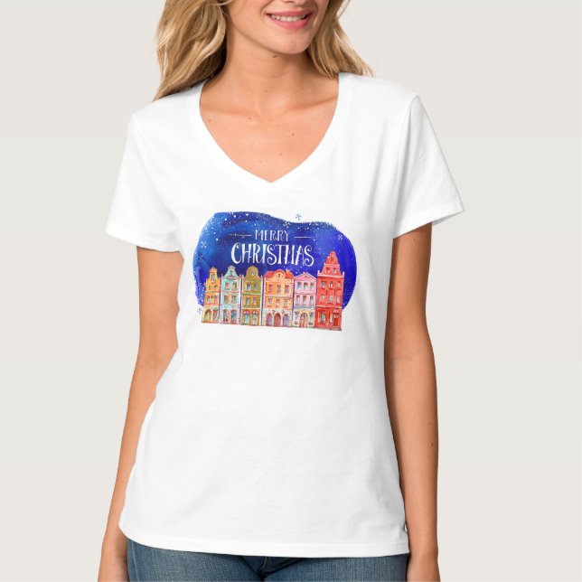 Camiseta Feriados/Navidades de la calle principal (Anverso)