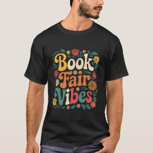 Camiseta Ferias del Libro Vibraciones Retro Profesor Amante