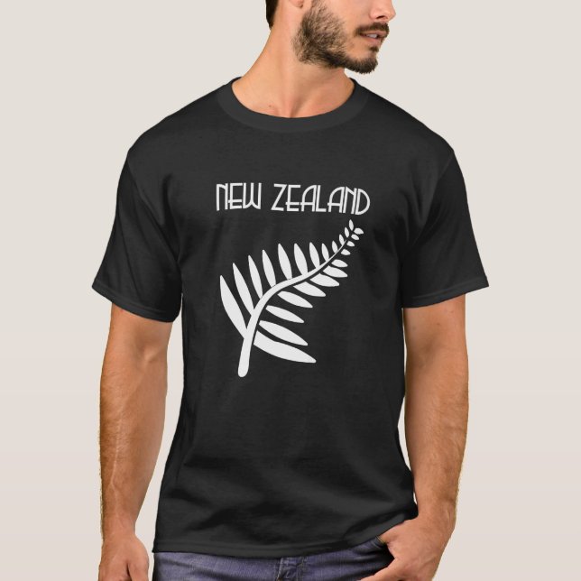 Camiseta Fern de Nueva Zelanda (Anverso)