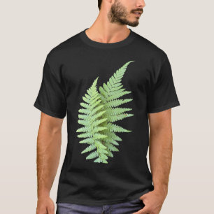 Camiseta Fern deja el arte botánico para primavera y otoño