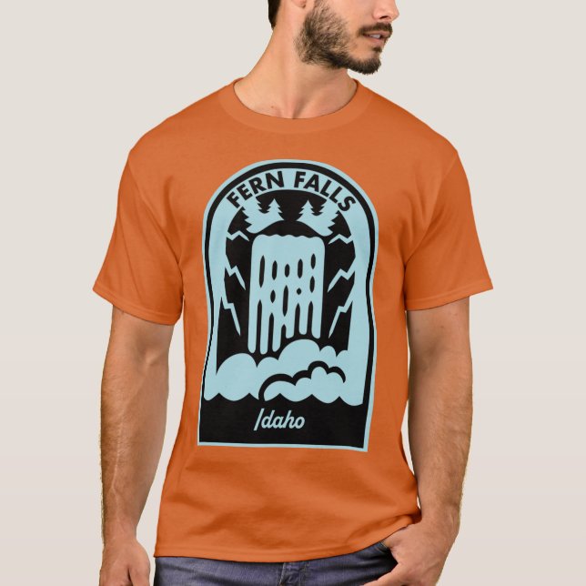 Camiseta Fern Falls Idaho (Anverso)