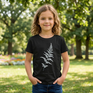 Camiseta Fern - Gymnogramma Sulphurea - Efecto de rayos X -