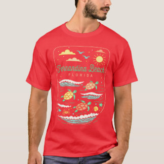 Camiseta Fernandina Beach FL Cute Beach Vacaciones Tortuga 