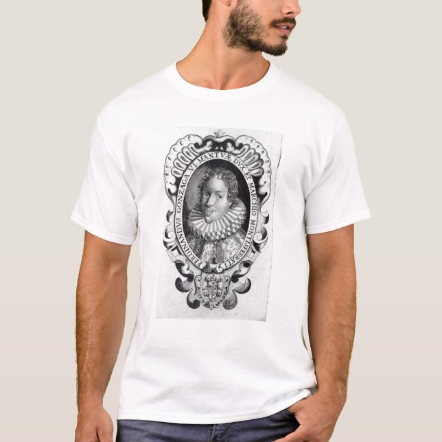 Camiseta Fernando Gonzaga, duque de Mantua (Anverso)