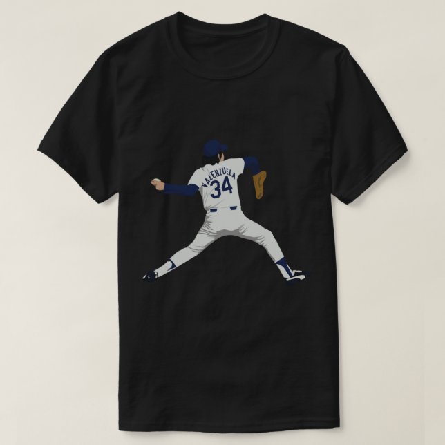 Camiseta Fernando Valenzuela (Diseño del anverso)