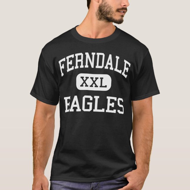 Camiseta Ferndale - Eagles - altos - Ferndale Michigan (Anverso)