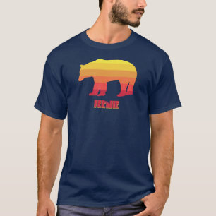 Camiseta Fernie British Columbia Rainbow Bear