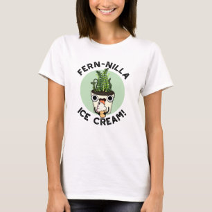 Camiseta Fernilla Helado Crema Graciosa Planta De Helados P