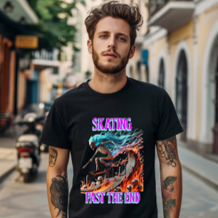 Camiseta Feroy Skeleton Un Paseo Desafiante A La Muerte